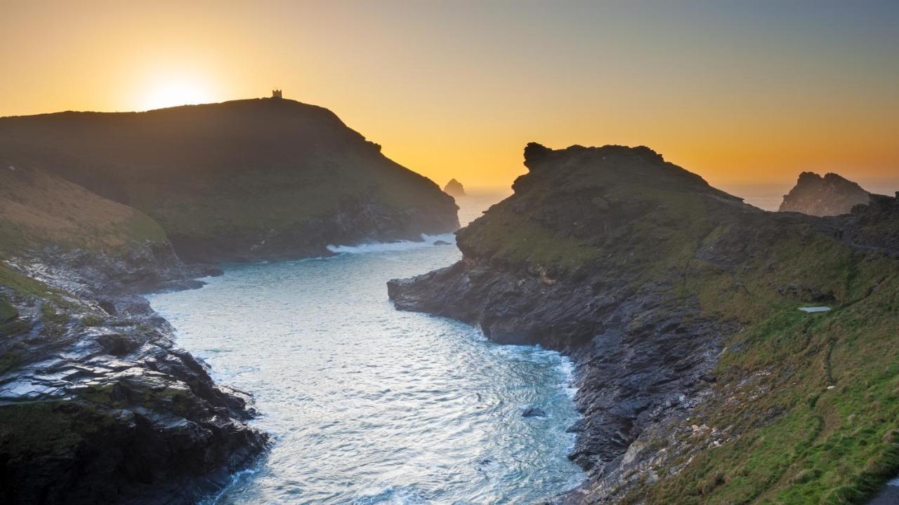 Polrunny Farm Elderberry Cottage With Sea View Boscastle Bagian luar foto