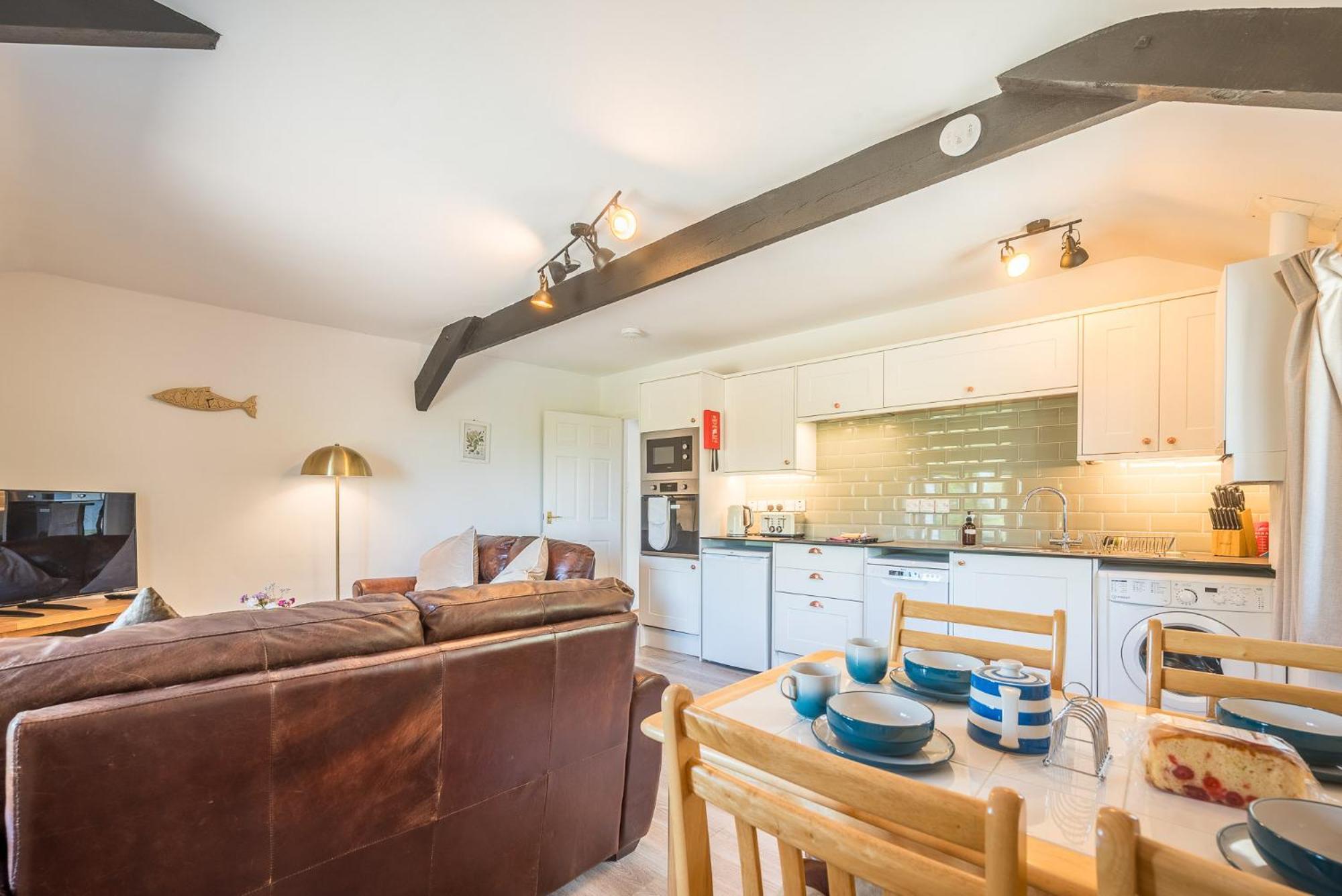 Polrunny Farm Elderberry Cottage With Sea View Boscastle Bagian luar foto