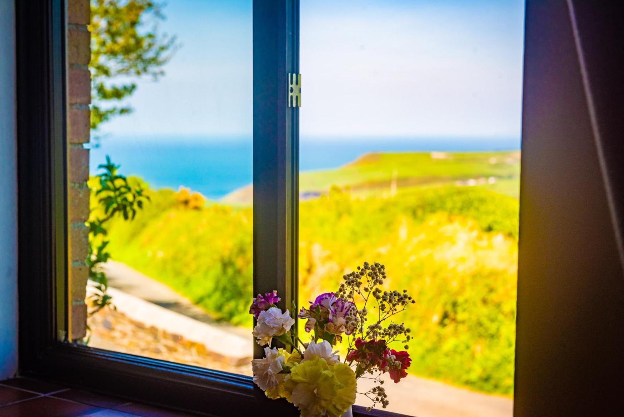 Polrunny Farm Elderberry Cottage With Sea View Boscastle Bagian luar foto